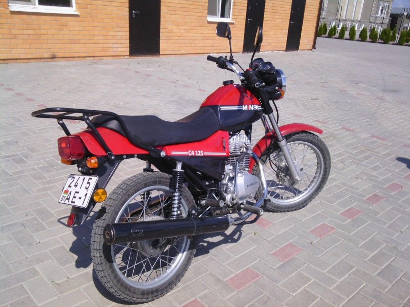 Мотоцикл Minsk с4 125c