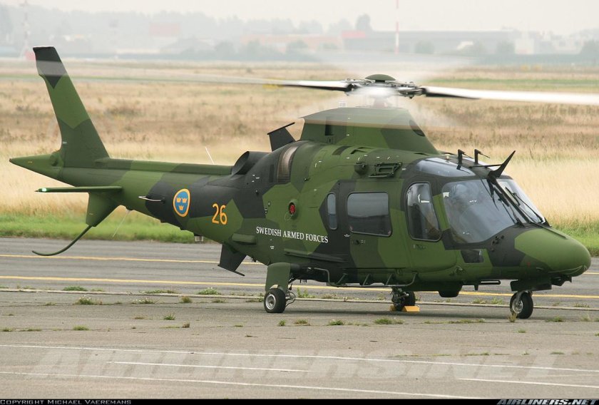 Agusta a.109 Швеции