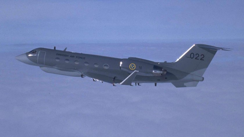 Gulfstream IV S-102b Швеции