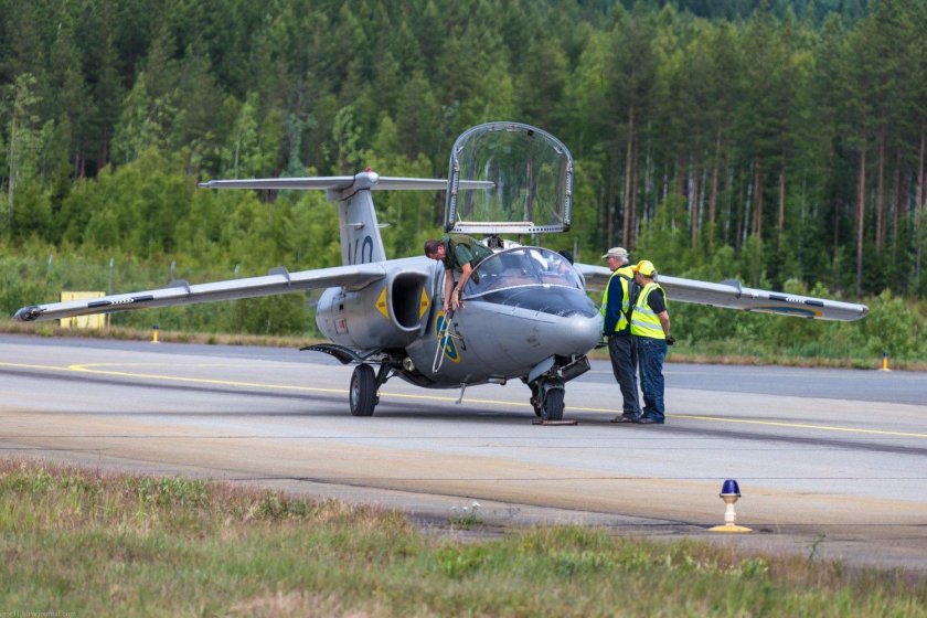 Saab sk60 самолет