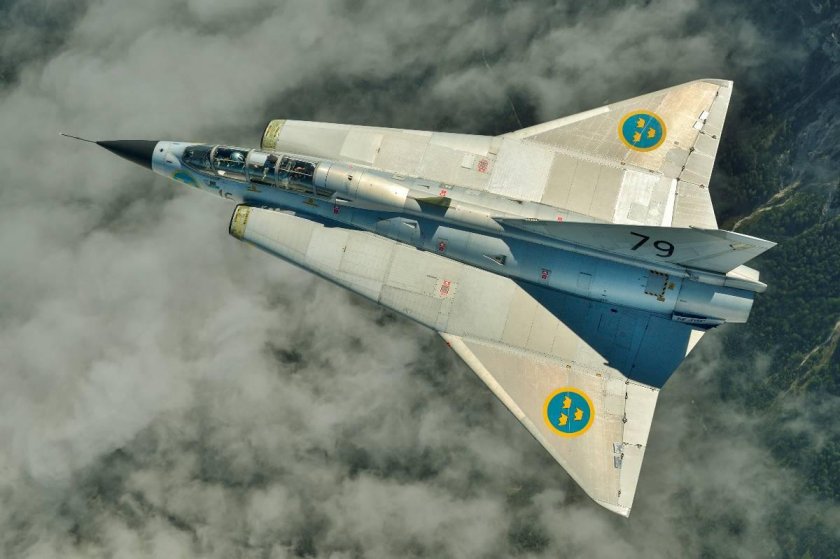 Saab j-35 "Draken", истребитель