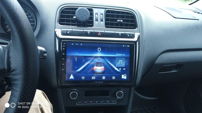 Штатная магнитола поло седан 2015