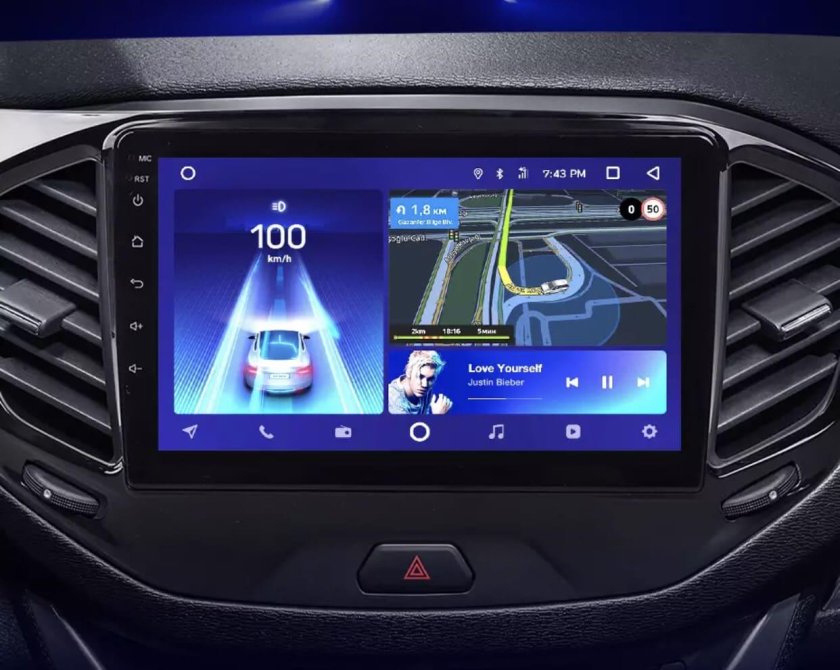 Лада веста магнитола андроид 10 дюймов