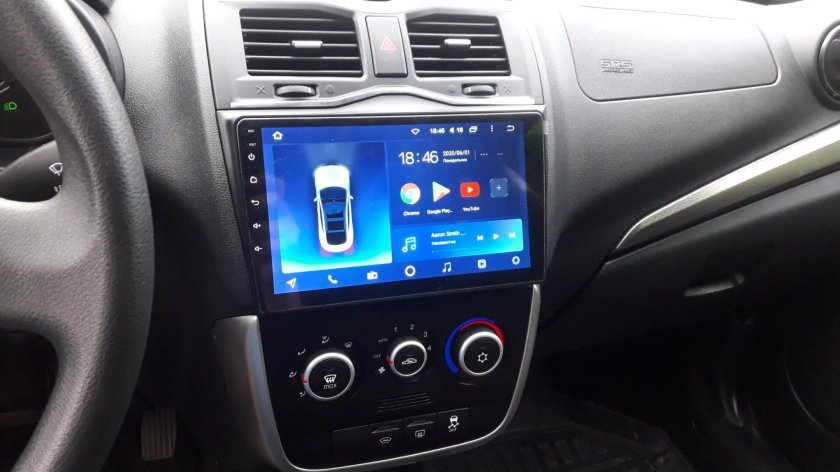 2 Дин магнитола Лада Гранта фл