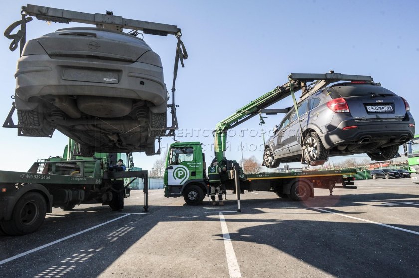 Эвакуация машины