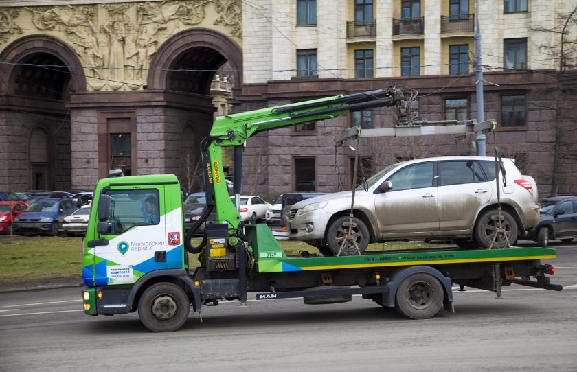 Эвакуация авто