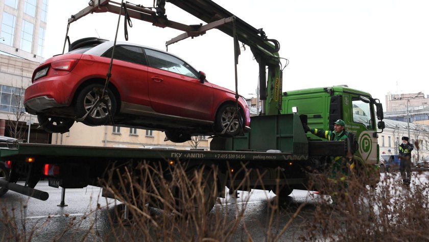 Эвакуация авто