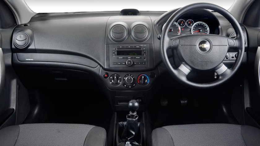 Chevrolet Aveo t250 салон