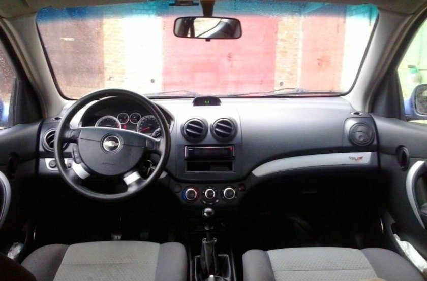 Chevrolet Aveo 2008 салон