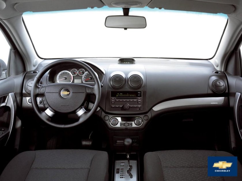 Chevrolet Aveo t250 салон