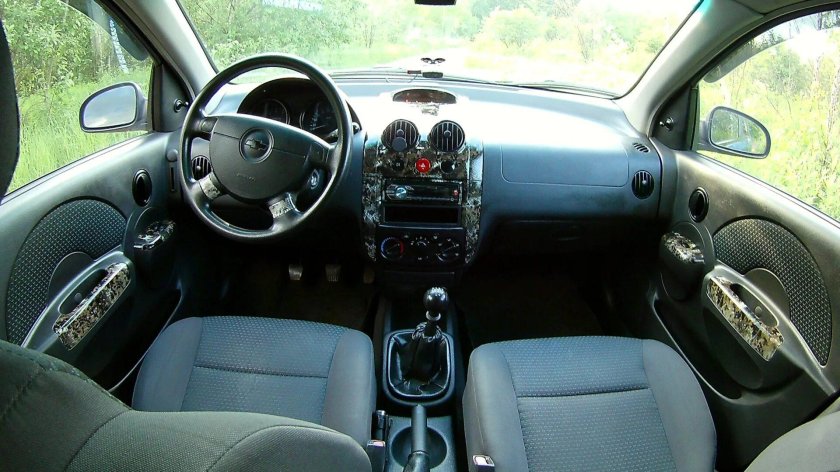 Шевроле Авео т250 салон