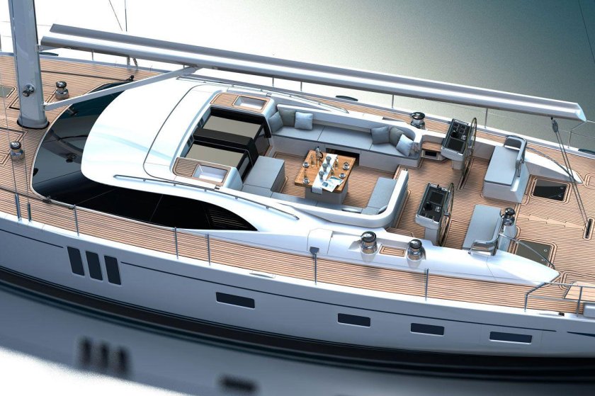 Oyster 825 яхта