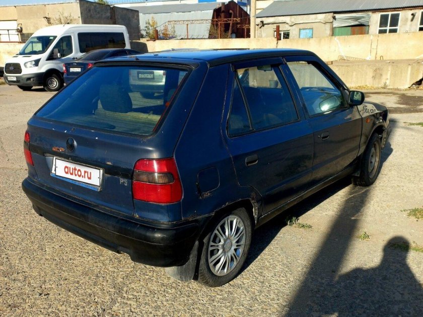 Шкода фелиция синий 1998