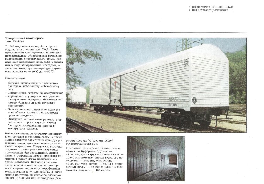 Вагон-термос модель тн-4-201