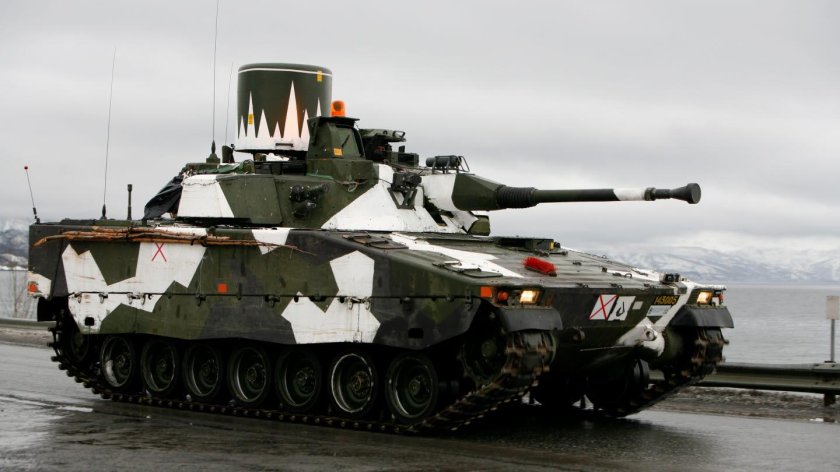 Шведская БМП cv90