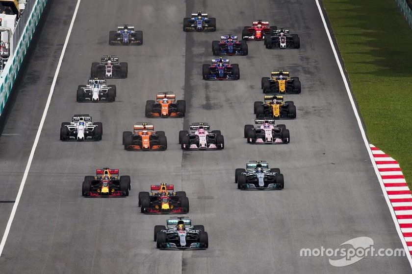 Стартовая решетка ф1