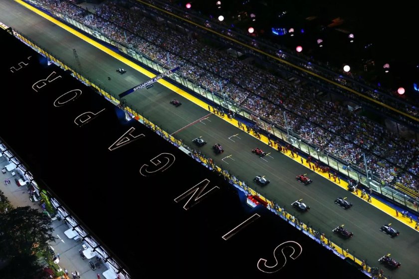 Трасса Сингапур ф1