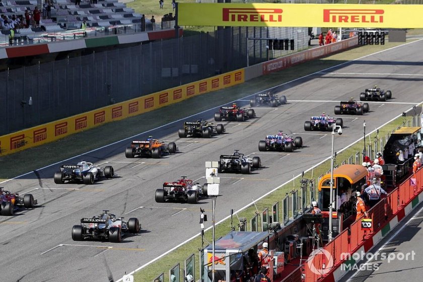 Стартовая решетка ф1