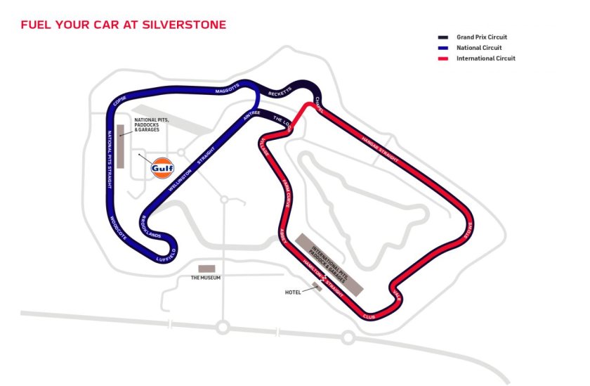 Silverstone track