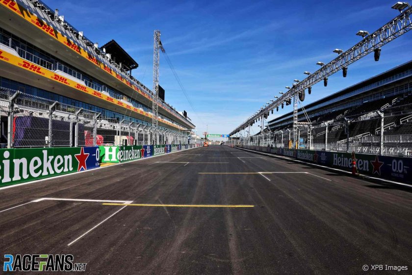 Стартовая решетка вид сверху