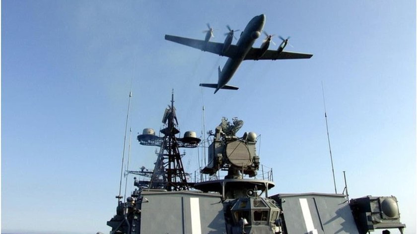 Противолодочный самолет ил-38н