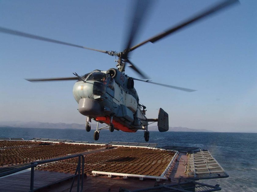 Противолодочный вертолет ка 27