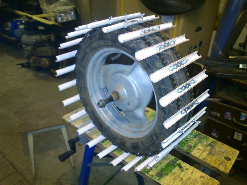 Гусеница снегохода Тайга 500 грунтозацеп 500мм