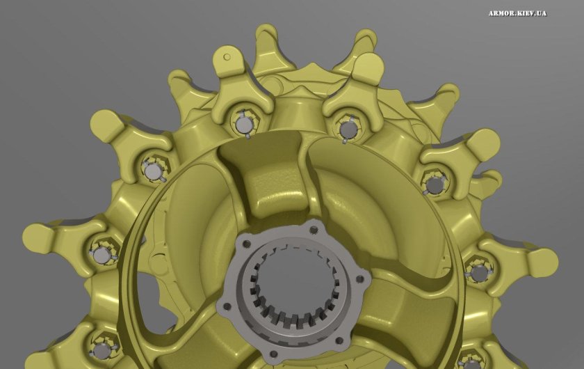 Ведущее колесо танка т-80