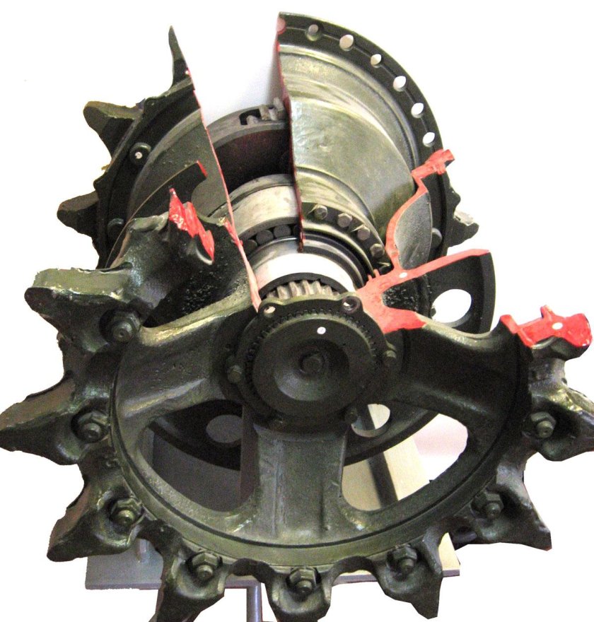 Ведущее колесо танка т-72