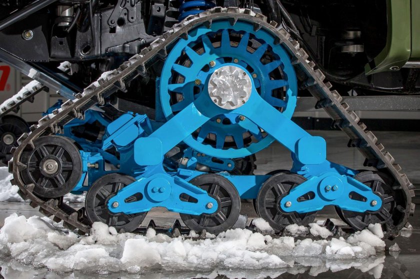 Форд f150 на гусеницах