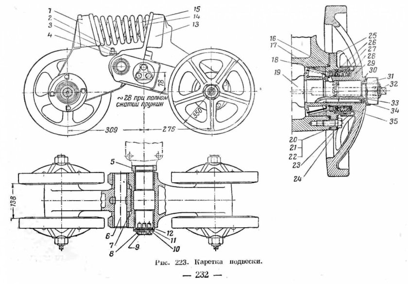 Ходовая трактора ДТ 75 чертеж