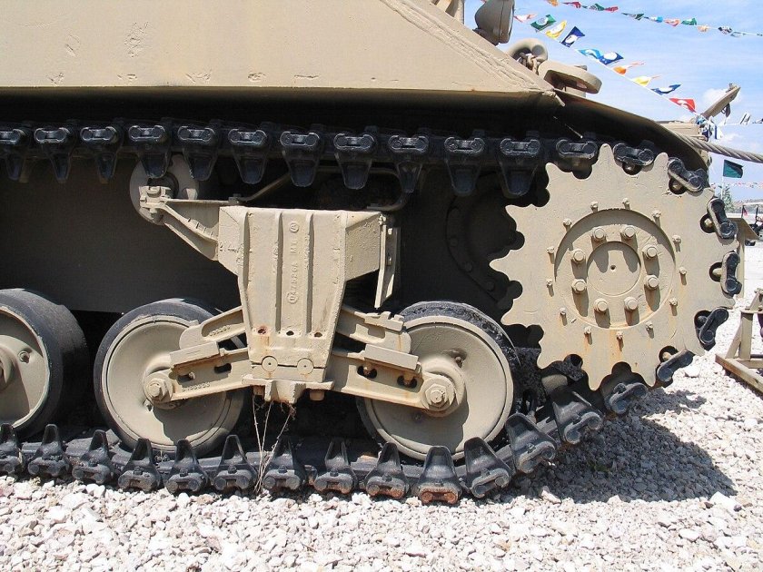 Траки танка Шерман
