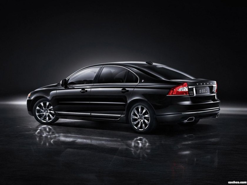 Volvo s80 черная