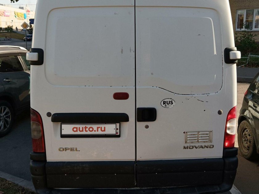 Opel Movano c 2003-2010 г.в. (короткий)