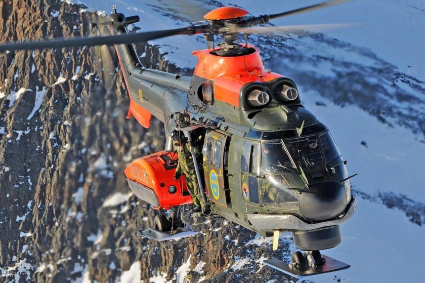 Super Puma вертолет