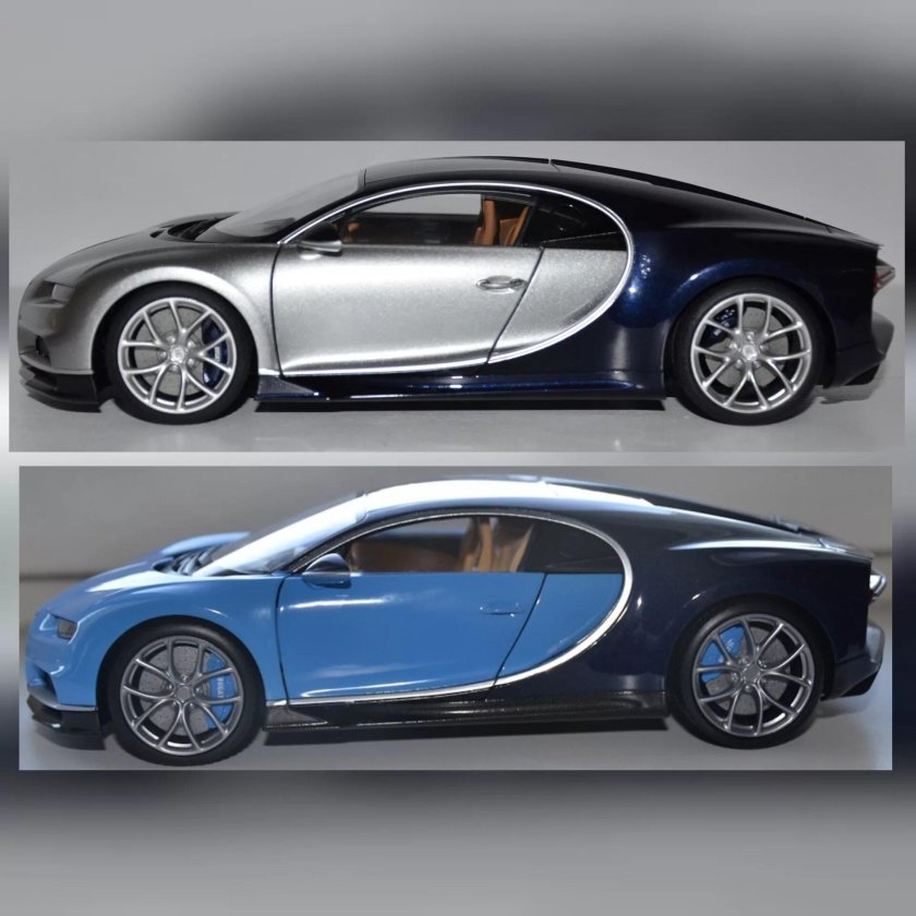 Bugatti chiron 1:18 autoart