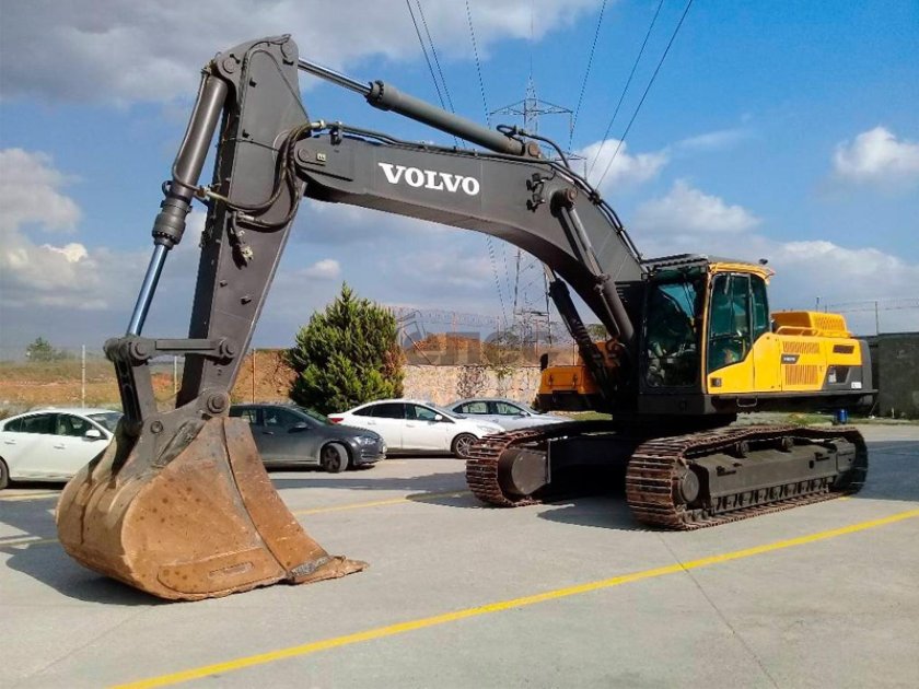 Гусеничный экскаватор volvo ec290blc