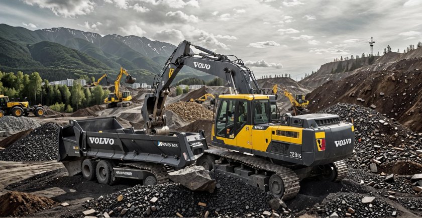 Экскаватор Вольво 470