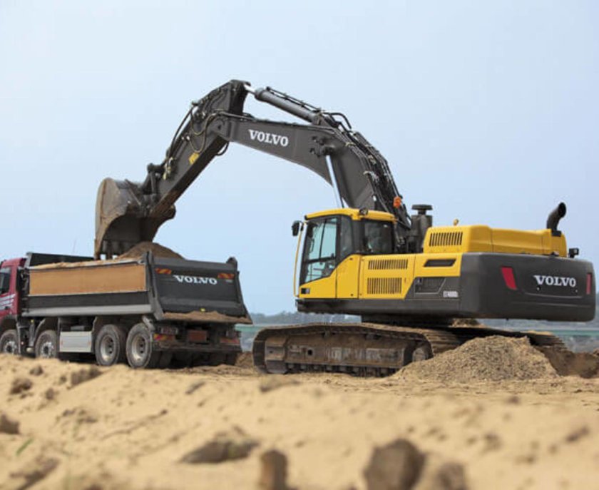 Экскаватор Volvo ec480dl