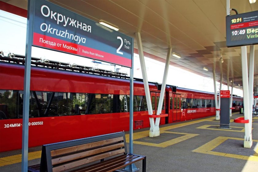Станция Окружная Аэроэкспресс Шереметьево