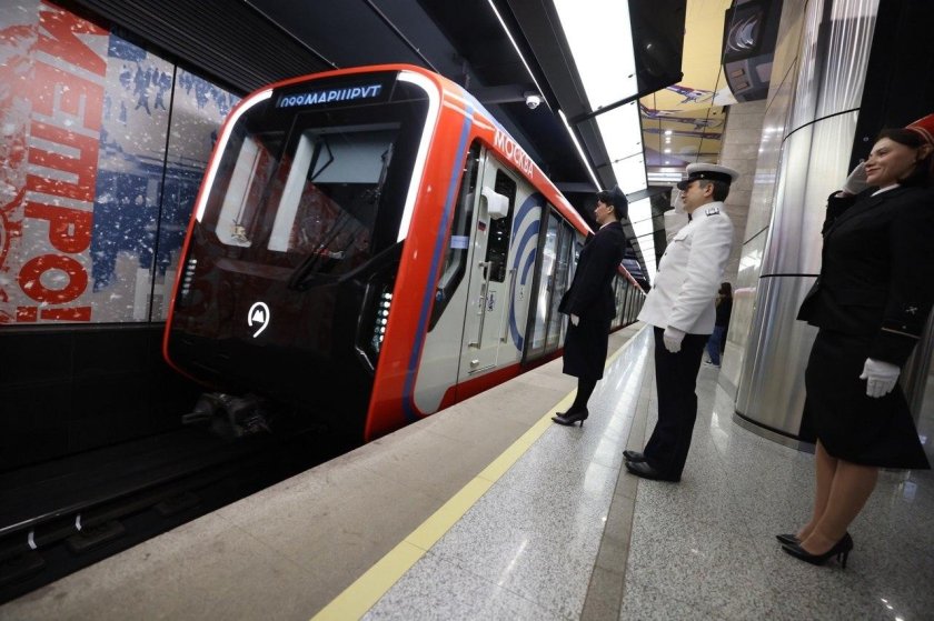 Новые вагоны московского метро