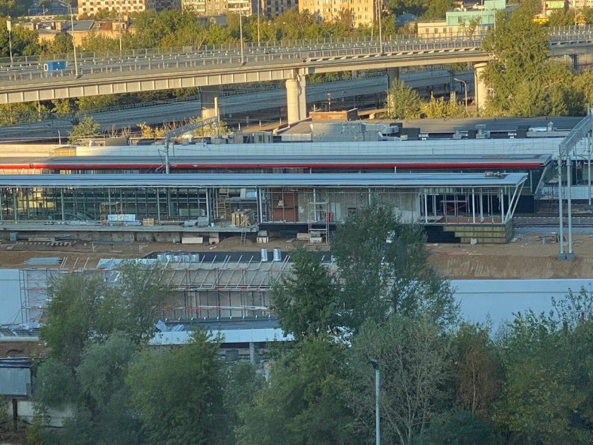 Станция щукинская мцд