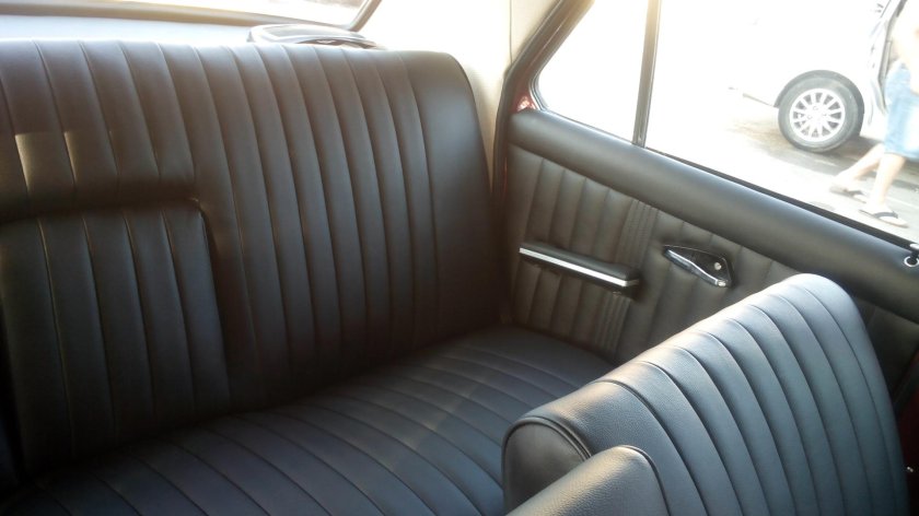 ГАЗ 24 кожаный салон