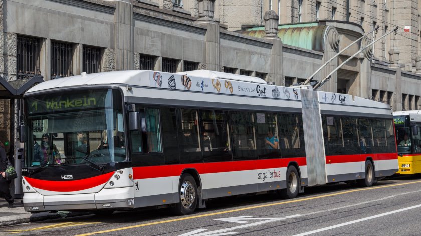 Hess trolleybus прицеп