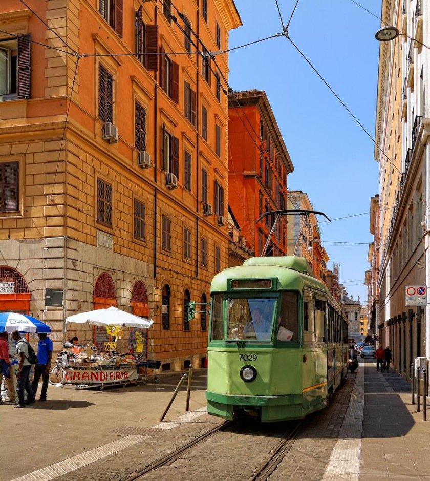 Рим трамвай