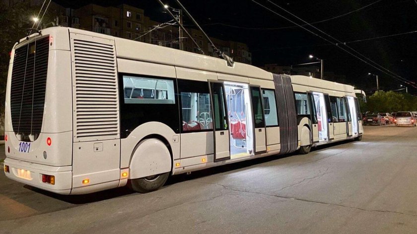 Кишинев троллейбус городской электротранспорт