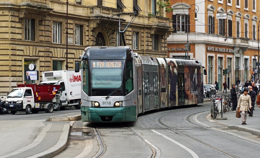 Рим общественный транспорт