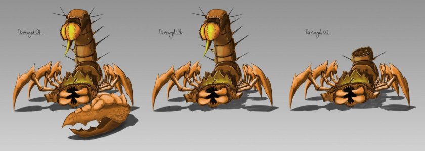 Скорпион монстр