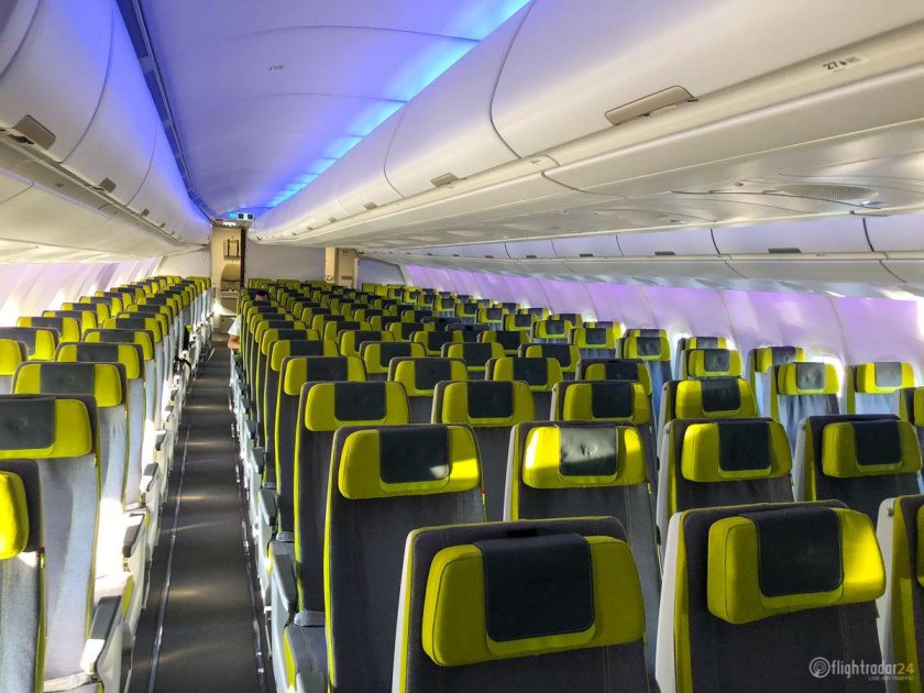 Аэробус а320 Нео s7 салон