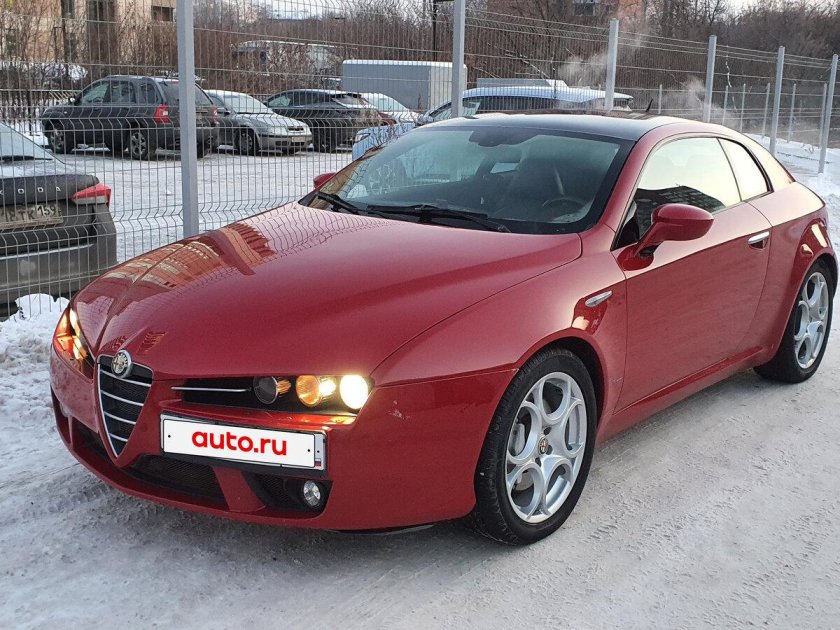 Красная альфа ромео купе до 2005